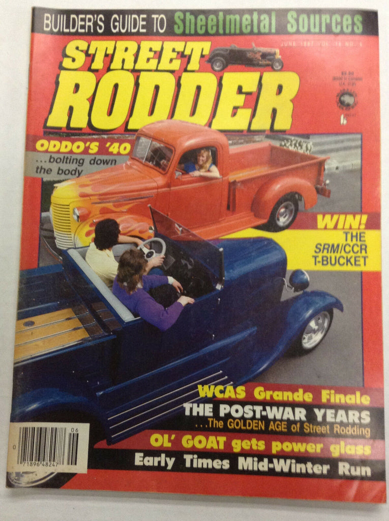 Street Rodder Magazine Oddo's WCAS Grande Finale June 1987 010517R