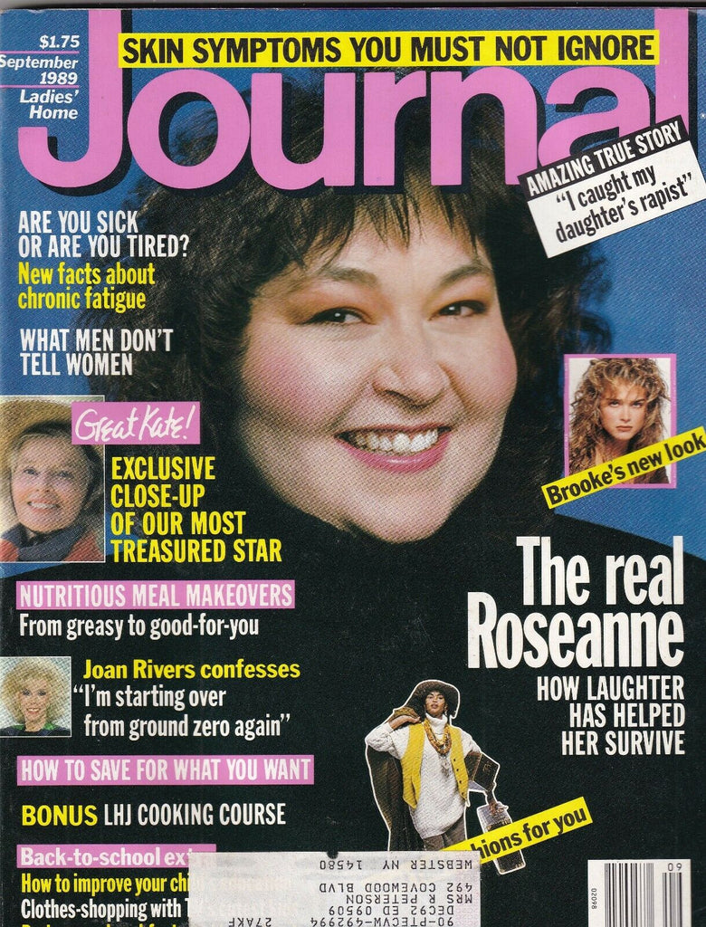 Ladies' Home Journal Mag Roseanne Barr Brooke Shields September 1989 093019nonr