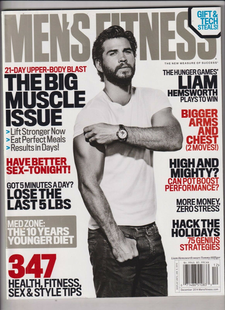 Men's Fitness Mag Liam Hemsworth Muscle Issue December 2014 031220nonr