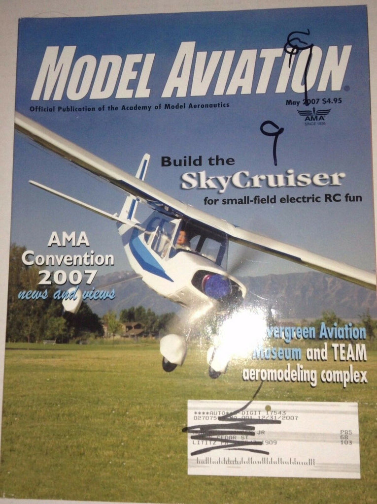 Model Aviation Magazine AMA Convention 2007 Skycruiser May 2007 041317nonrh
