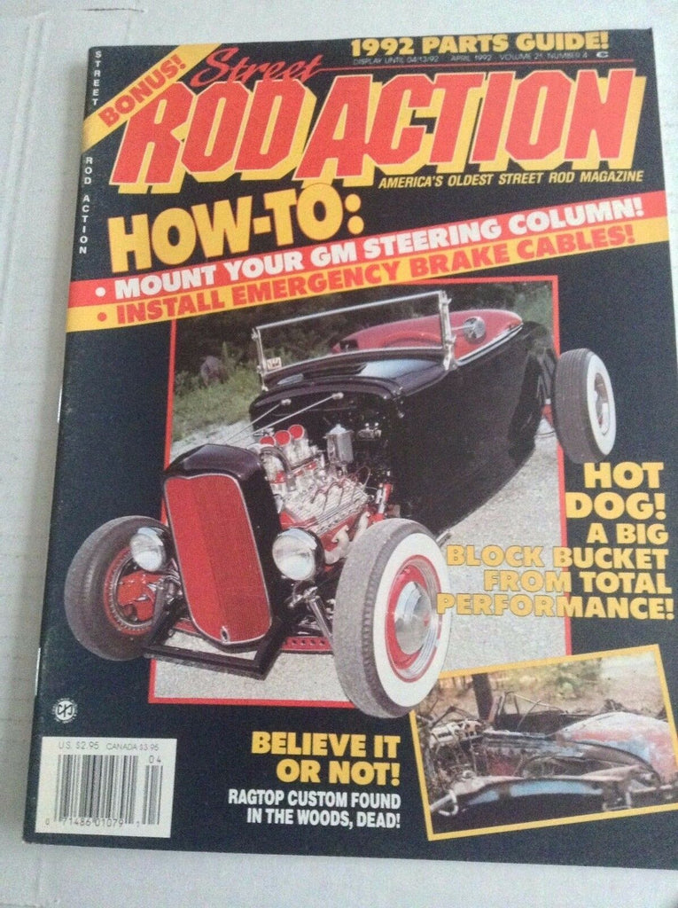 Rod Action Magazine Mount Your GM Steering Column April 1992 NO ML 032417NONRH