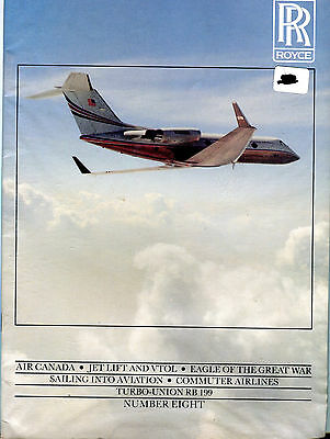The Rolls-Royce Magazine Number Eight Air Canada Jet Lift and Vtol EX 011116jhe2