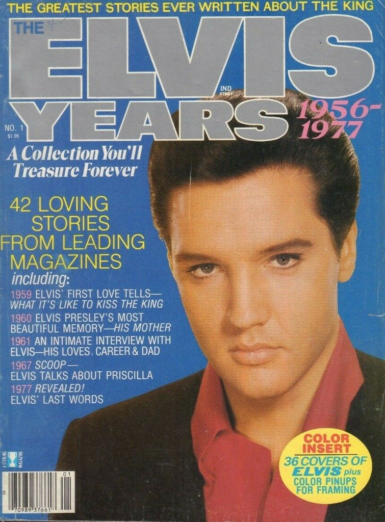 The Elvis Yars No.1 1956-1977 Elvis Presley Tribute Magazine 011719DBE