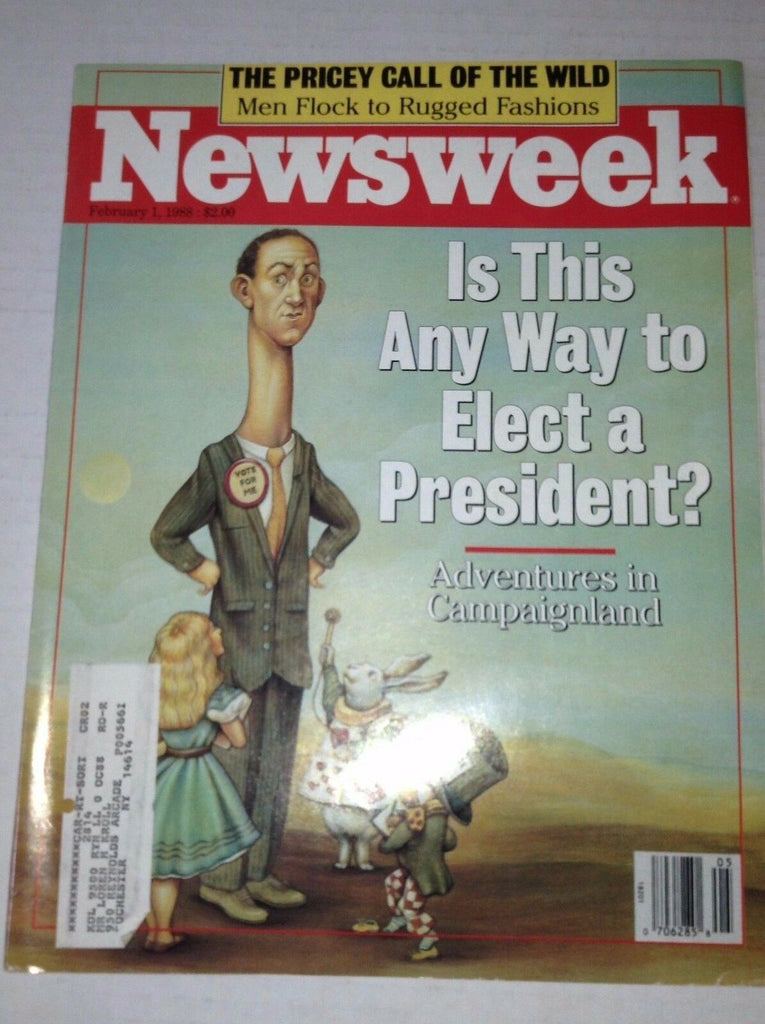 Newsweek Magazine Is This Any Way To Elect A President February 1, 1988 101216R2