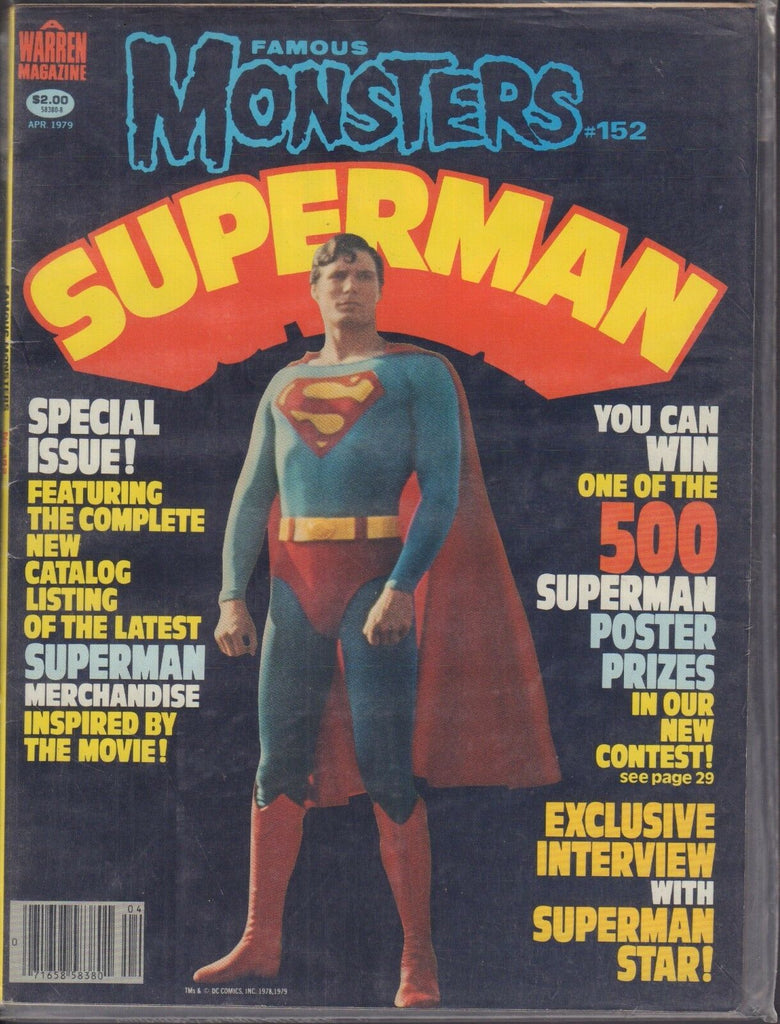 Famous Monsters April 1979 Superman 013018DBE