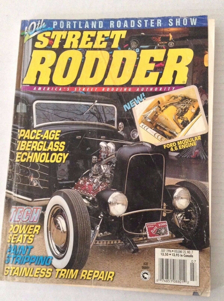 Street Rodder Magazine Space Age Fiberglass Tech July 1996 031217NONRH