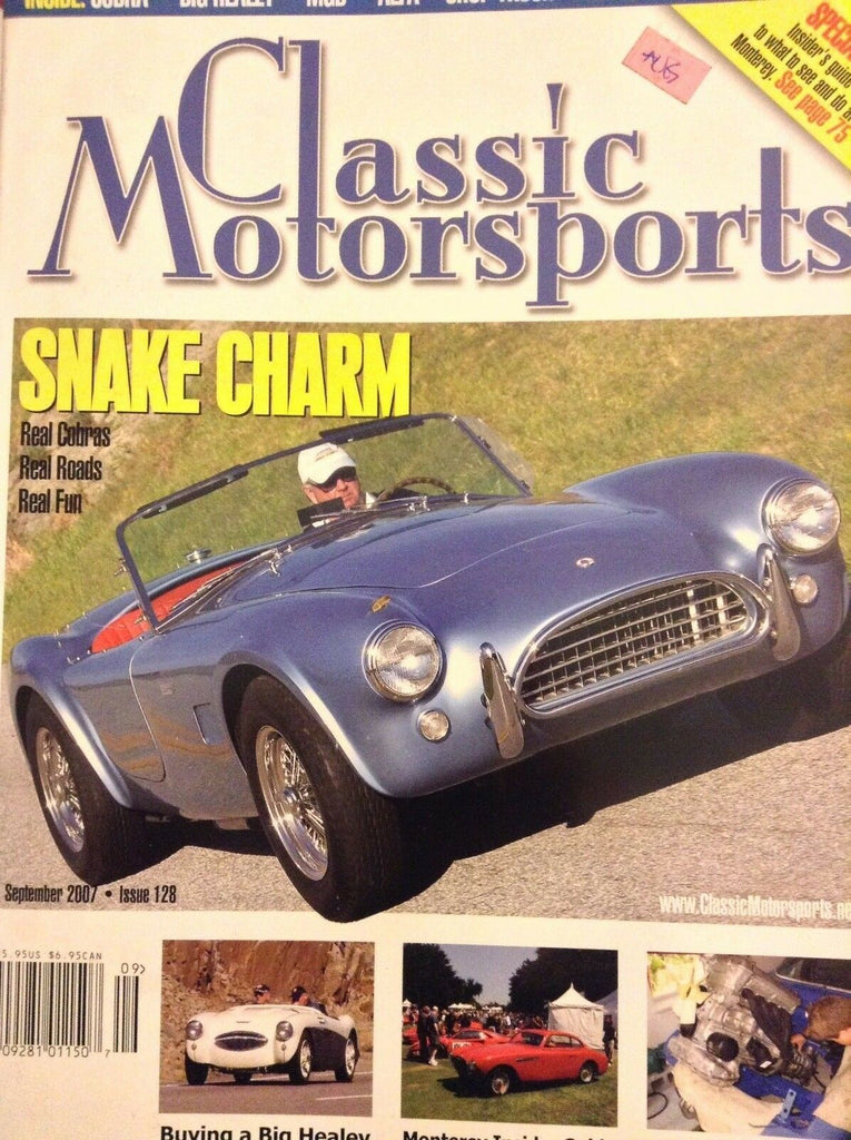 Classic Motorsports Magazine Cobras & Big Healey's September 2007 020418nonrh