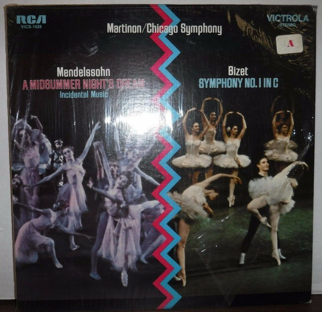 Mendelssohn a midsummer nights dream Bizet Symphony No. 1 Inc. 33RPM 110616LLE