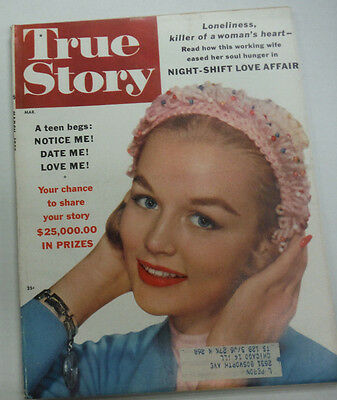 True Story Magazine Loneliness March 1958 070315R