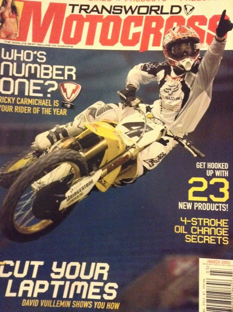 Transworld Motocross Magazine Roncada Interview March 2005 122318nonrh