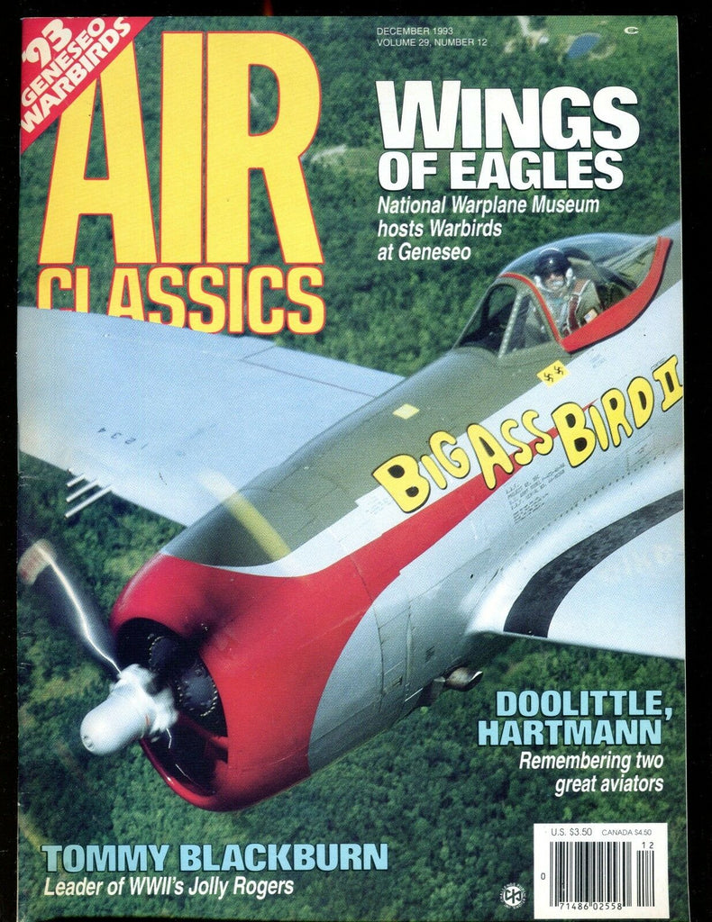 Air Classics Magazine December 1993 Wings Of Eagles Geneseo EX No ML 010217jhe