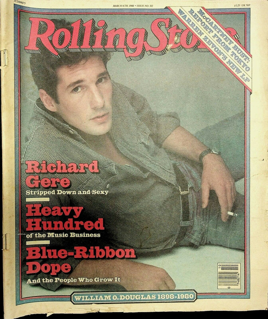 Rolling Stone March 6 1980 Richard Gere Paul McCartney Warren Zevon 072920ame