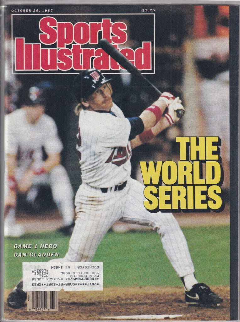 Sports Illustrated Dan Gladden World Series October 26, 1987 091619nonr