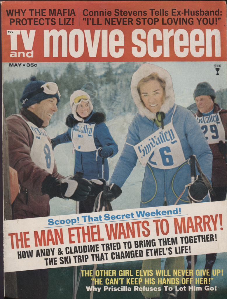 TV and Movie Screen May 1970 Priscilla Presley Connie Stevens 040620DBE