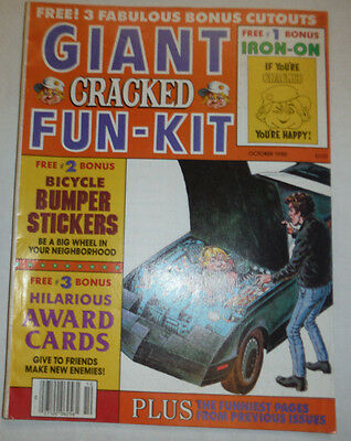 Giant Cracked Fun Kit Magazine Firebird Back To The Future October 1985 032515R