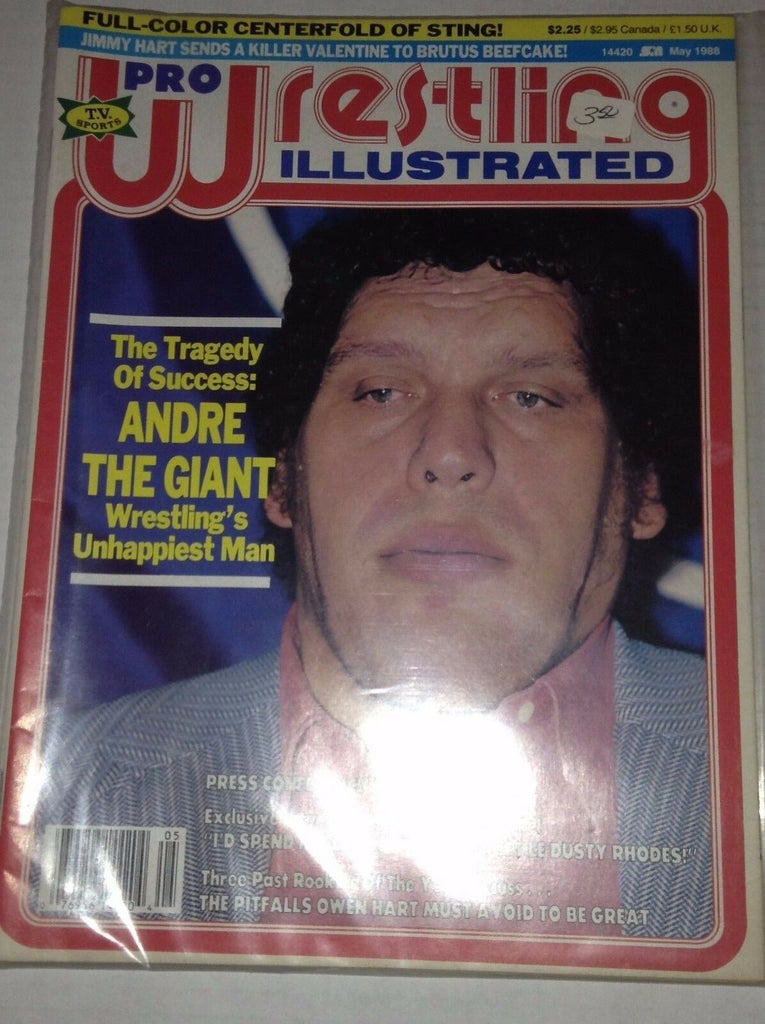 Pro Wrestling Illustrated Magazine Andre The Giant May 1988 111916RH