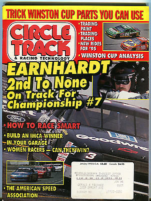 Circle Track & Racing Technology January 1995 Dale Earnhardt EX 011116jhe