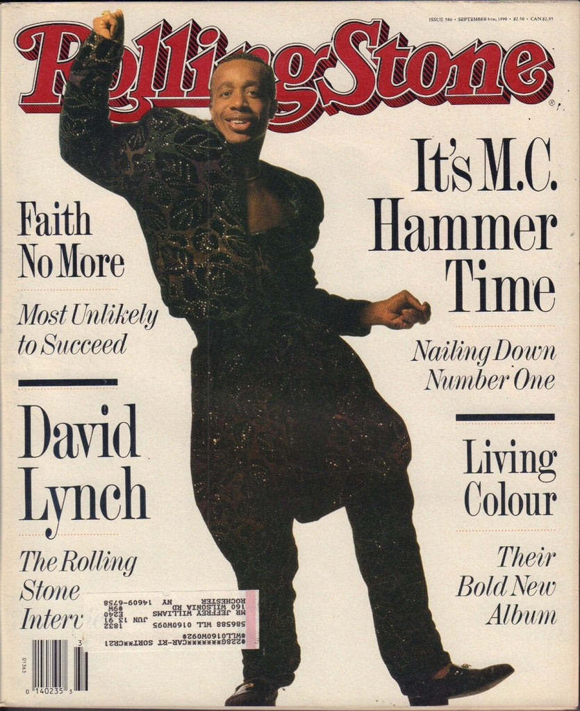 Rolling Stone September 6 1990 MC Hammer, Faith No More w/ML 102916DBE2