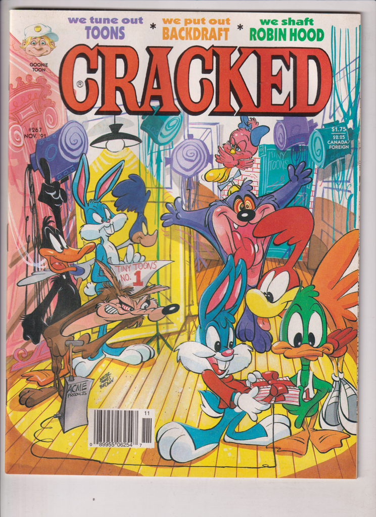 Cracked Mag We Tune Out Toons November 1991 122319nonr