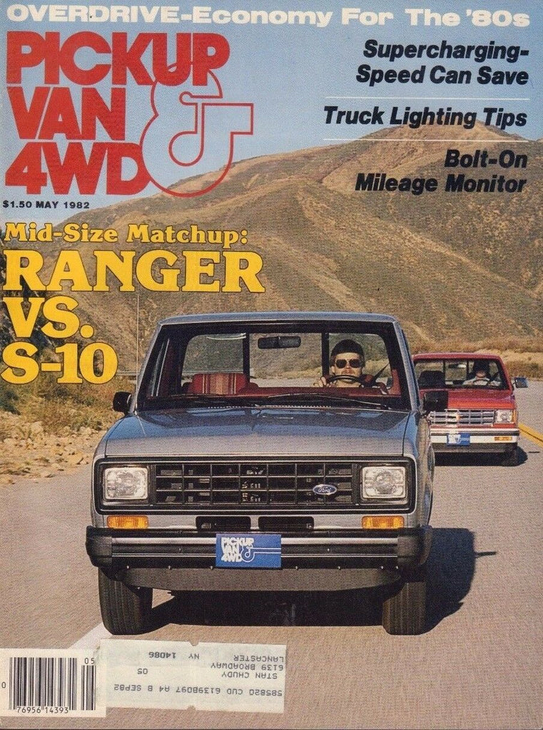 Pickup Van & 4WD May 1982 Ranger Vs S-10 w/ML 051017nonDBE