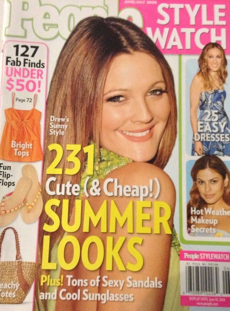 People Magazine Drew Barrymore June/July 2008 072417nonrh