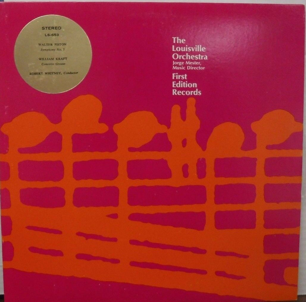 The Louisville Orchestra Jorge Mester 33RPM LS-653 012217LLE