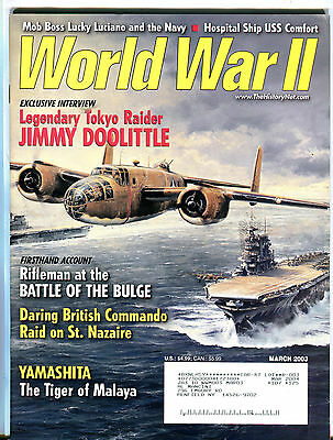 World War II Magazine March 2003 Jimmy Doolittle EX 072916jhe
