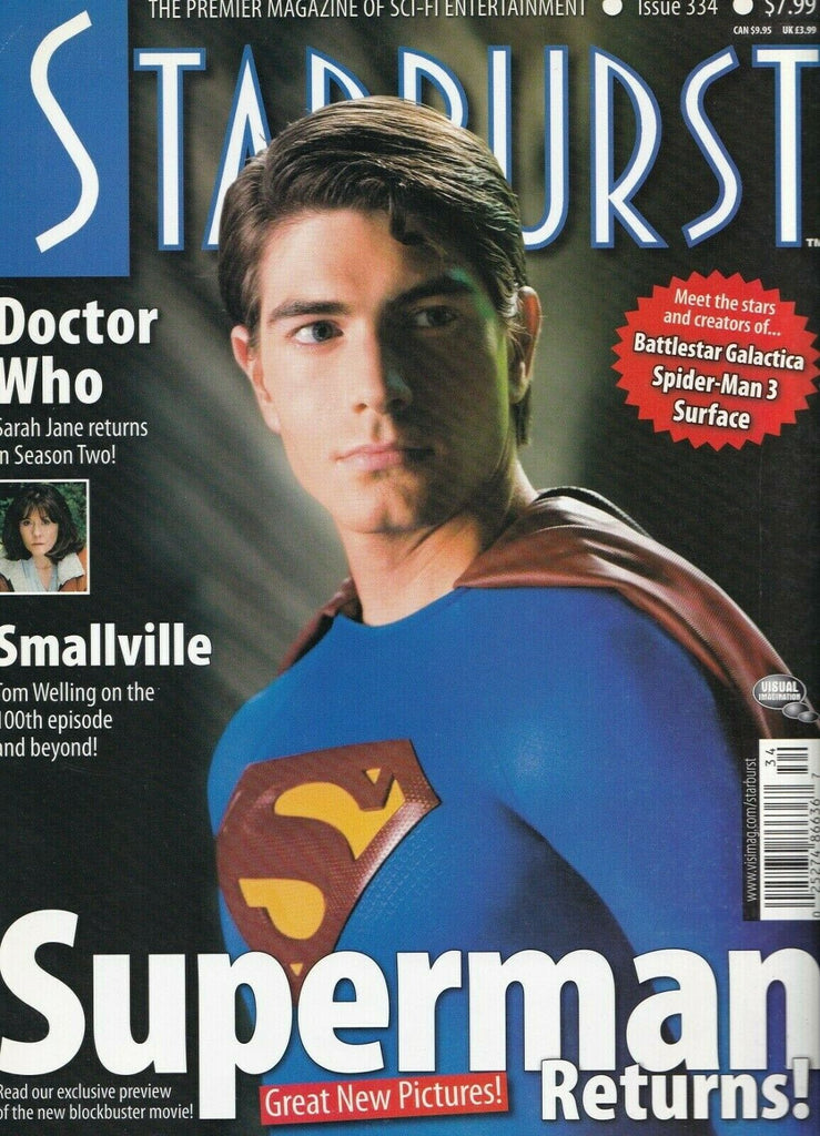 Starburst Issue 334 Superman Returns Tim Burton 060719DBE2