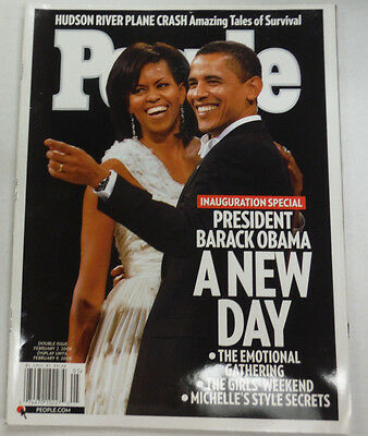 People Magazine Barack Obama & Hudson River Plane Crash February 2009 052615R