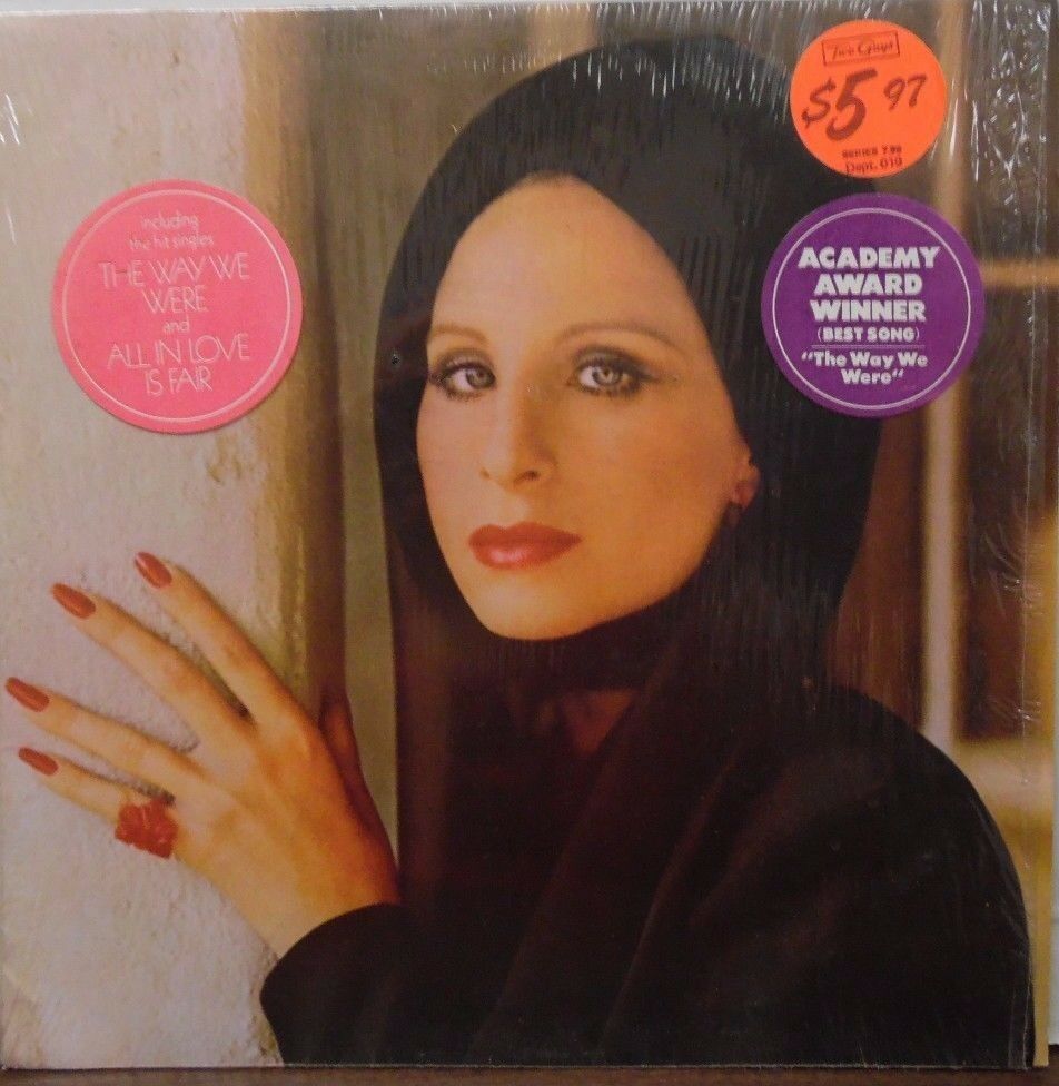 Barbara Streisand All in Love is Fair 33RPM AL32801 with shrink wrap 121116LLE