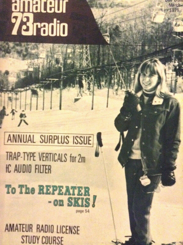 73 Amateur Radio Magazine Trap Type Verticals March 1971 012619nonrh