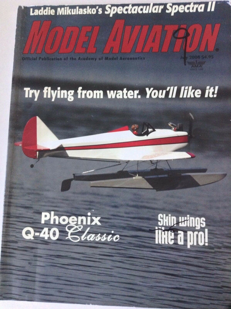 Model Aviation Magazine Phoenix Q-40 Classic Skin Wings July 2008 041817nonrh2