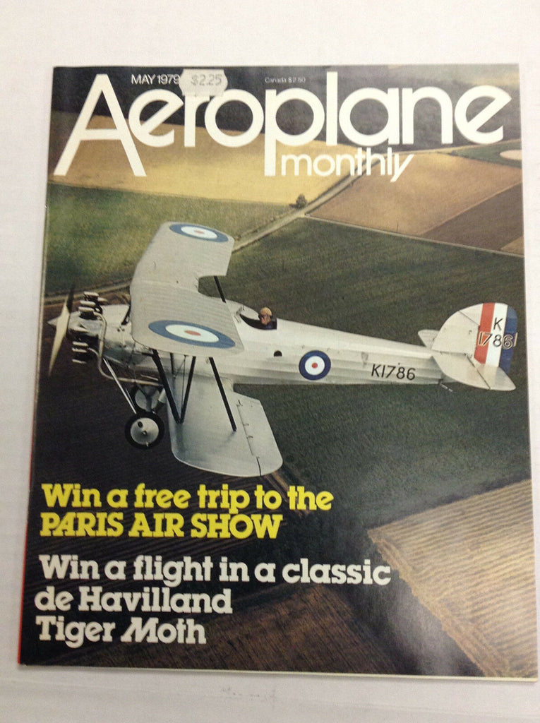 Aeroplane Monthly Aviation Magazine Paris Air Show May 1979 121416R