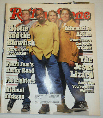 Rolling Stone Magazine Hootie And The Blowfish & Pearl Jam August 1995 021615R