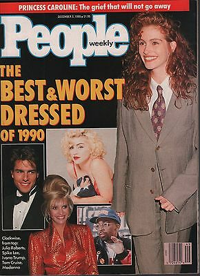 People Weekly December 3 1990 Best & Worst Dressed of 1990 VG 012916DBE