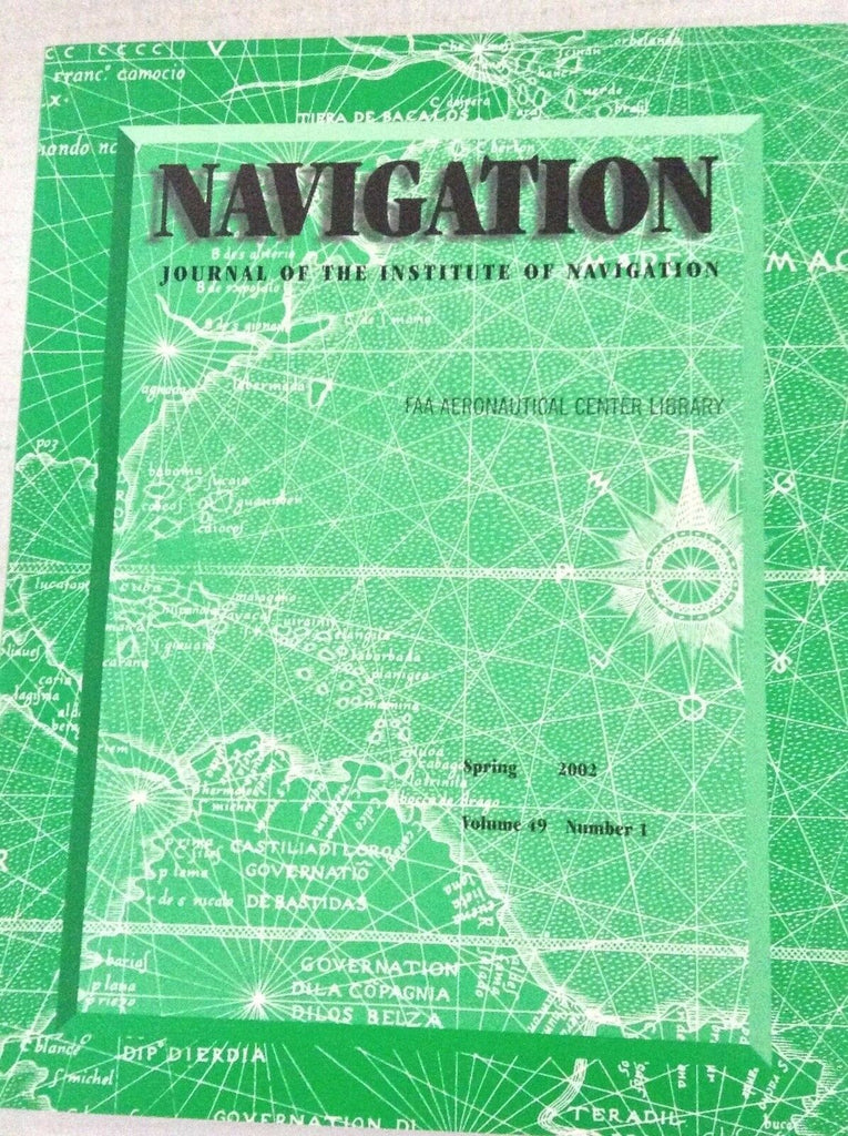 Navigation Magazine Geodesy Odyssey Spring 2002 FAL 042917nonrh