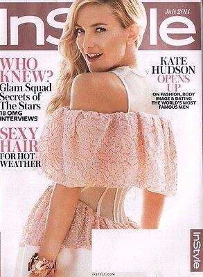 Instyle July 2014 Kate Hudson Sexy Hair For hot weather EX 010616DBE2
