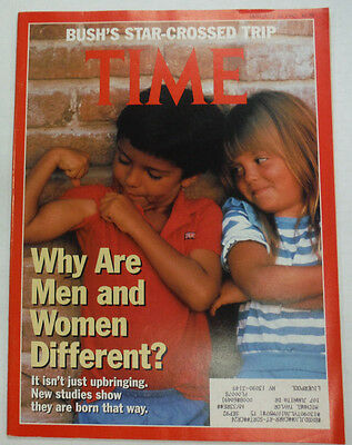 Time Magazine Why Are Men And Women Different January 1992 060315R