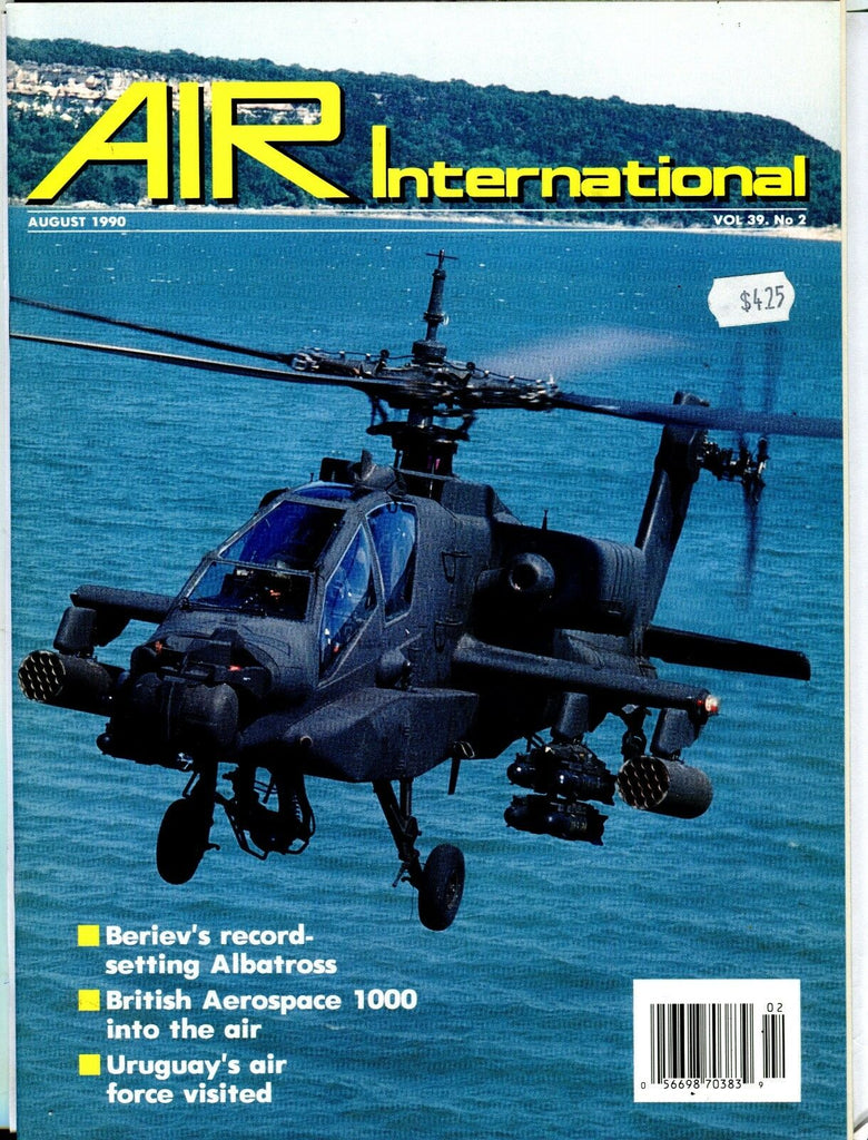 Air International Magazine August 1990 Beriev Albatross EX No ML 112616jhe