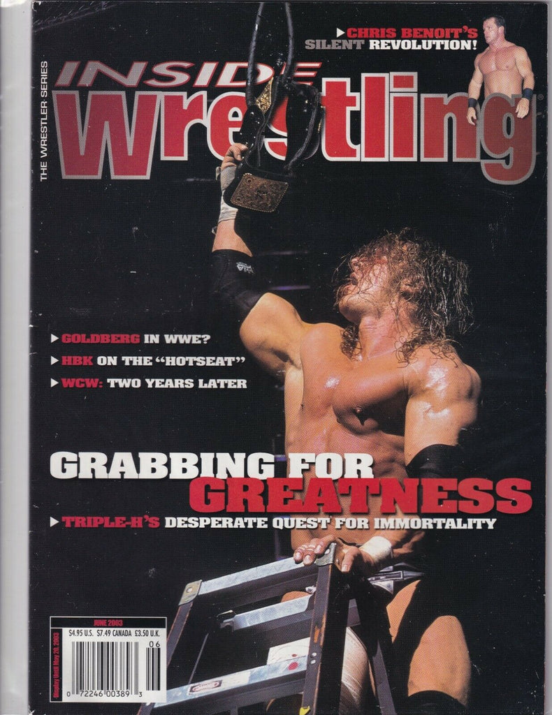 Inside Wrestling Chris Benoit Triple H Goldberg June 2003 061919nonr
