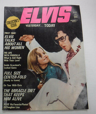 Elvis Presley Magazine Yesterday And Today No.1 071315R