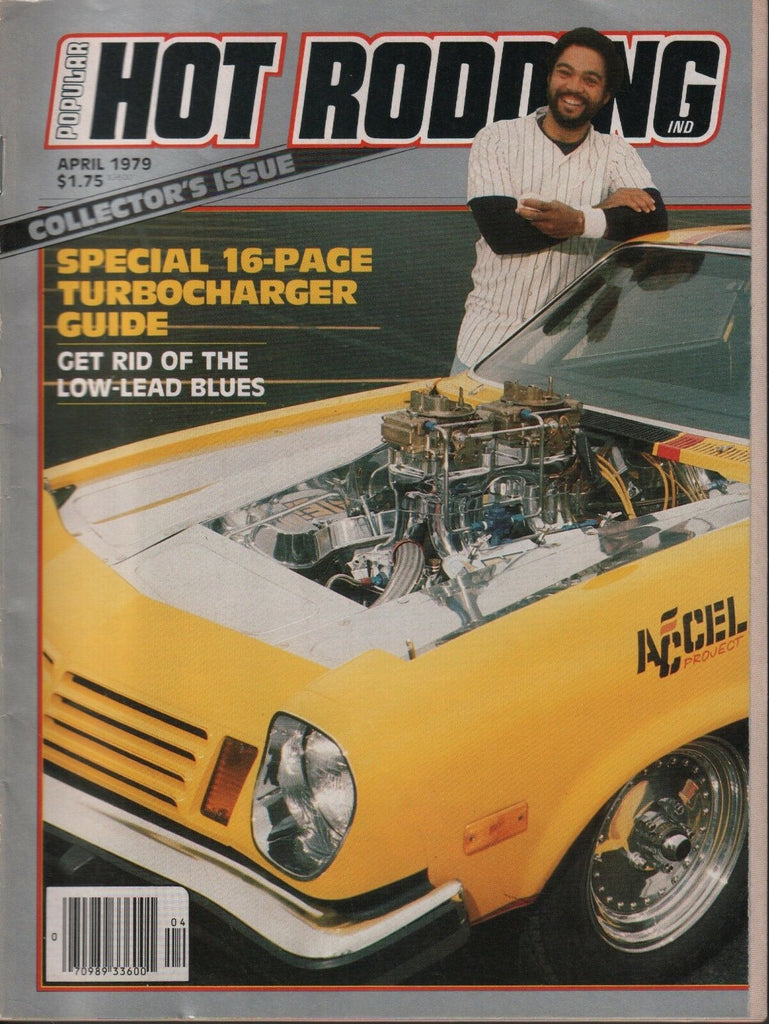 Popular Hot Rodding April 1979 Reggie Jackson NY Yankees 062718DBE