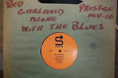 Red Garland Alone with the Blues 33 RPM VINYL 011216 TLJ