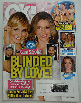Ok! Magazine Cameron Diaz & Sofia Vergara & Khloe January 2015 051415R