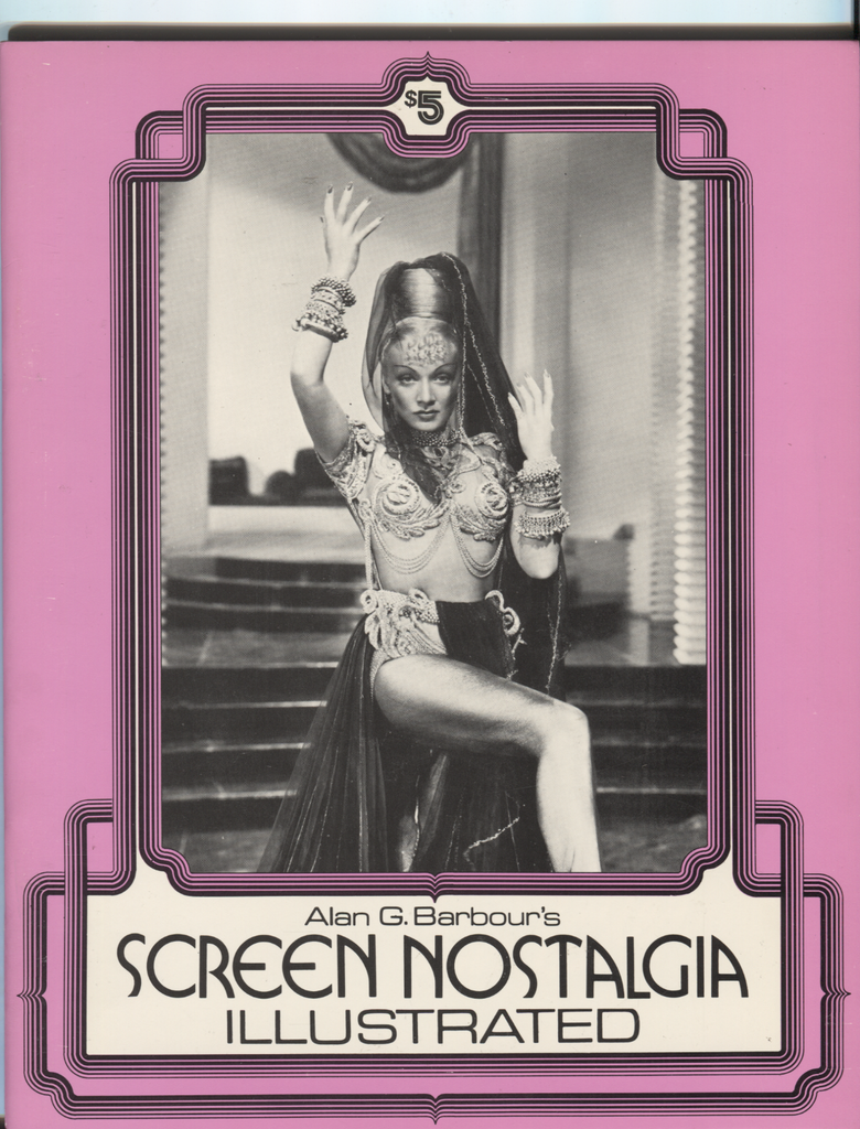Alan G Barbour's Screen Nostalgia Illustrated #16 1975 RARE 062420DBE