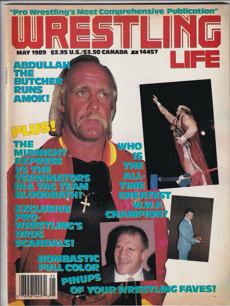 Wrestling Life Mag Hulk Hogan Bruno Sammartino May 1989 090919nonr
