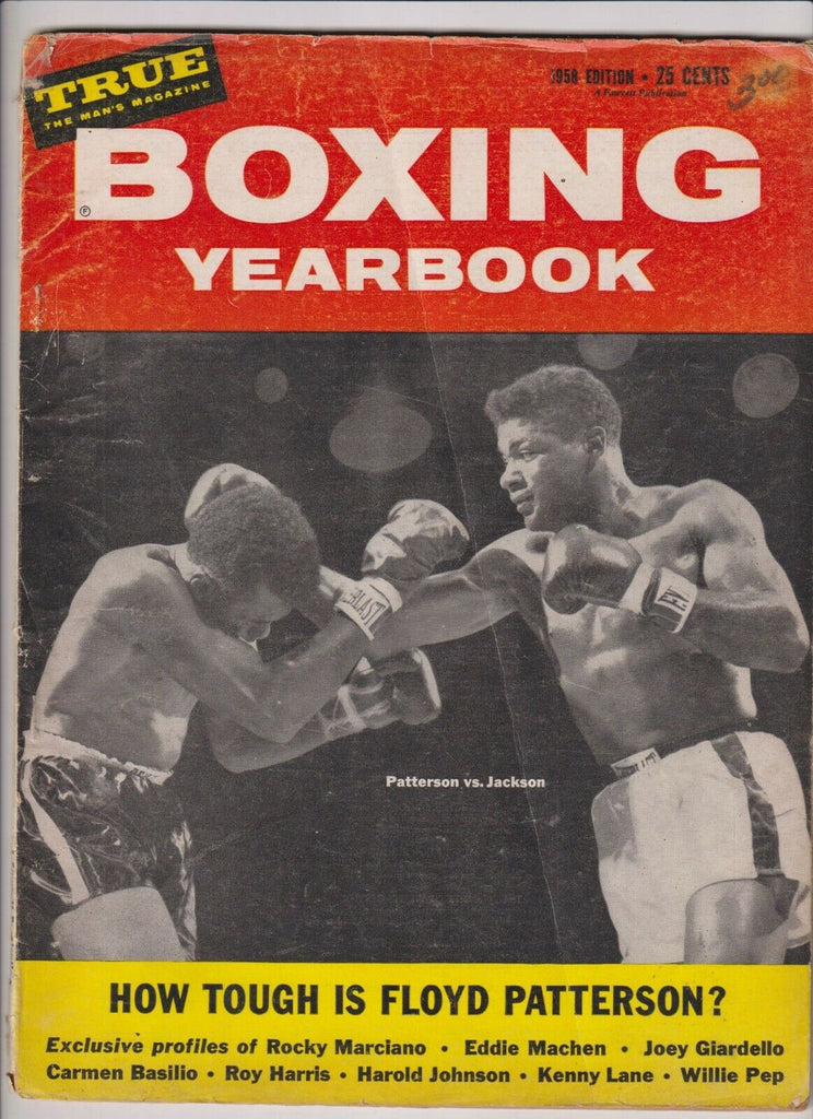 True Mag Boxing Yearbook Floyd Patterson Tommy Jackson 1958 111219nonr2