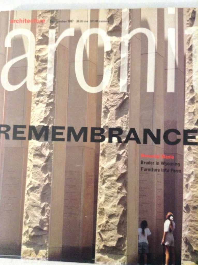 Architecture Magazine Bruder In Wyoming September 1997 081817nonrh