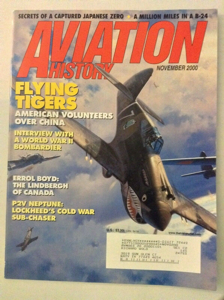 Aviation History Magazine World War II Bombardier November 2000 050319nonrh