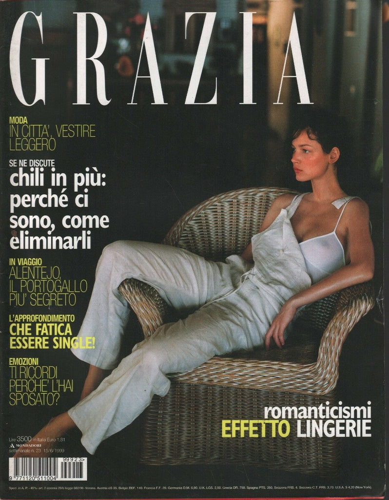 Grazia Italian Fashion Magazine June 15 1999 Jolign Spek Beatrice 101220ame2